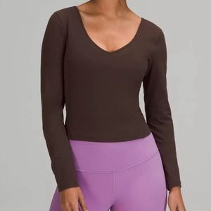 Lululemon Align Long Sleeve French Press 10